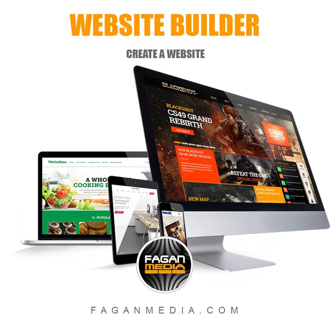 Create a website to sell hair